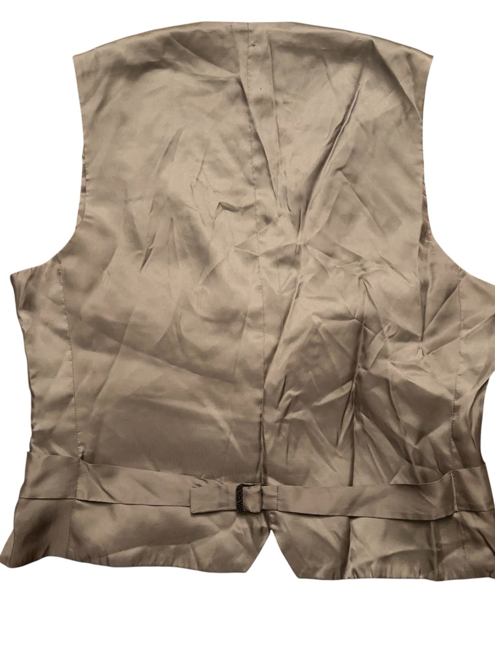Ralph Lauren Vest Boys 8 Wool Alpaca Waistcoat Tweed Houndstooth Brown Vintage - Picture 2 of 4